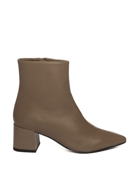 Mink leather heel ankle boot FRANCO RUSSO | 6837NAPPA-VISONE